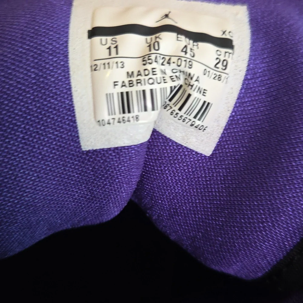 Air Jordan 1 - Retro Mid - Dark Concord - 2013 - Gently Pre- Loved - Picture 11 of 11